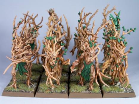 Wood Elf Dryads by krom1415