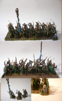 Wood elves: wood elf glade guard by aman