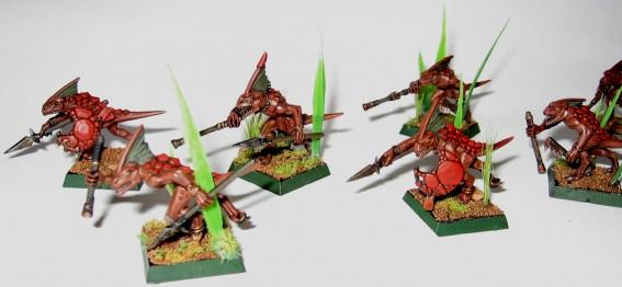 Skink horde 1-7 by Axeman of Lossarnach