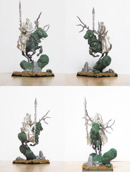 Wood elves Great Stag CONVERSION by hantu