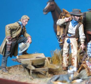 MY HEROES HAVE ALWAYS BEEN COWBOYS (detail 2) by Death Dealer