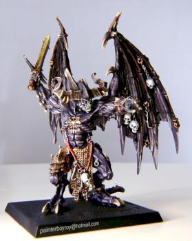 Balakor Daemon Prince by painterboyroy