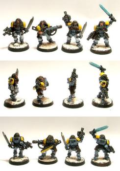 Converted Space Wolf Scouts by mark logue