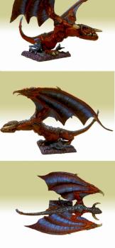 Garzag, first of chaos wyverns by XyreX