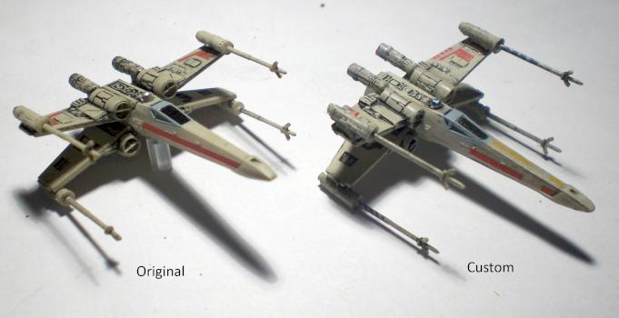 X-Wing Miniatures Red Five Custom by Gilvan Blight