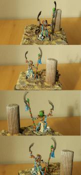 Tomb Kings Liche Priest by gmranubis