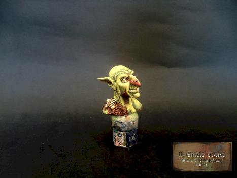 Goblin bust by Coticone Il Grigio