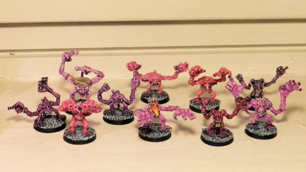 Pink Horrors of Tzeentch by gmranubis