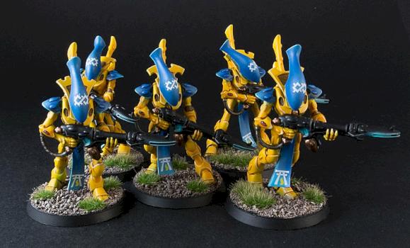 Eldar Iyanden Wraithguard by Jarrett