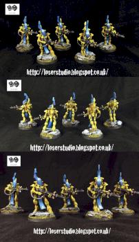 Eldar Iyanden Wraithguard by Lil'Legend Studio by lilloser