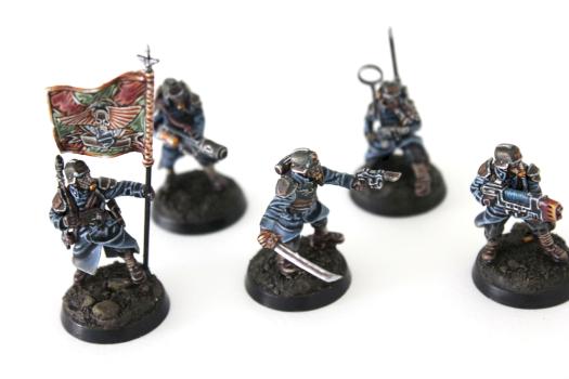 Death Korps Command Squad by kainswarrior