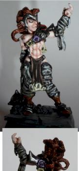 Mordheim - Fallen Witch Hunters - Female Flagellant / Possessed by Kurgan