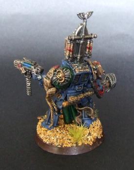 Dark Angels Librarian Terminator armour by WatrobaR