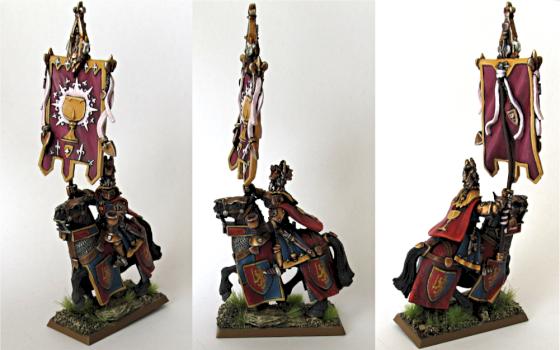 Bretonnia Battle Standard Bearer by Wuestenfuchs