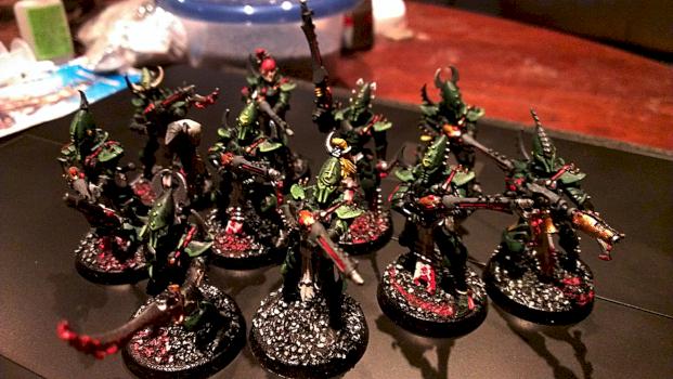 Dark eldar kabalite warriors warhammer 40k by oscarsammuel