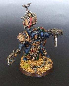 Dark Angels Librarian Terminator armour by WatrobaR