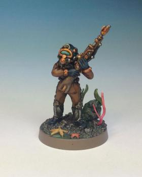 Meridian miniatures diver by Andrew May