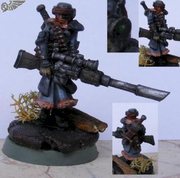 Imperial Guard sniper by Freddy Krueger H