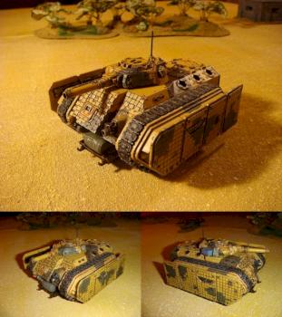 Imperial Army Chimera, reinforced by Grimshak