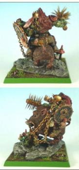 Ripgore Morfang - Orc Warboss on Boar by Turelio