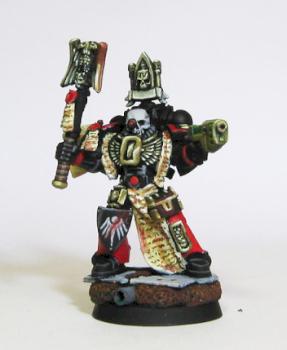 Space Marine Chaplain by kzthy