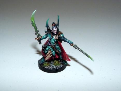 Dark Eldar Duke Sliscus by Tainted Guyver