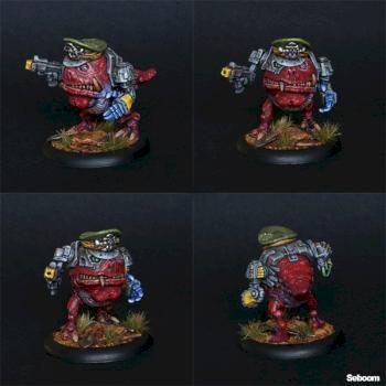 Cyber Squig for Warhammer 40k Orcs army by sebom