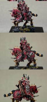 Khorne Lord on Horse by Kotlet Schabowy