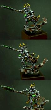 Necron Overlord by Flameon