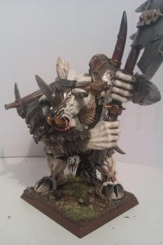 Albino Doombull by payzahh