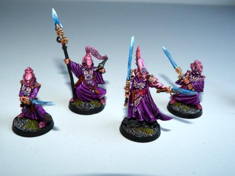 Eldar Seer Council by Tainted Guyver