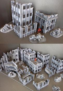 Ruins for Warhammer 40k by Moriar_