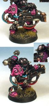 Emperor's Children Noise Marine w/ Sonic Blaster (1) by Chaplain Desmodus