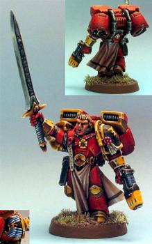 Assault veteran hero of the Blood Angels by Fenran