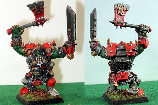 Black Ork War Boss by BunnyPuncher