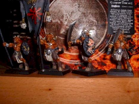 Beastmen - small Gor-herd by Night Haunter