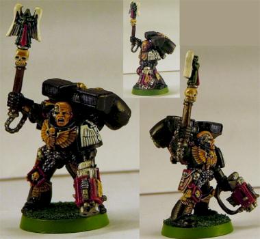 Dark Angels Interrogator Chaplain by the alleycat