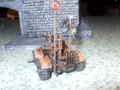 evil sunz ork warbuggy, rear by ronny