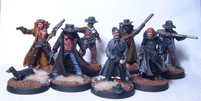 Legends of the Old West: Outlaw Posse by wskr14