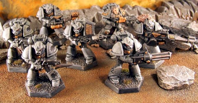 Star Quest / Space Crusade - Space Wolves Fun Paint by Mr.Knegge