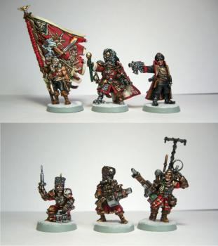 Vostroyan Command w/ Commissar by belazikkal