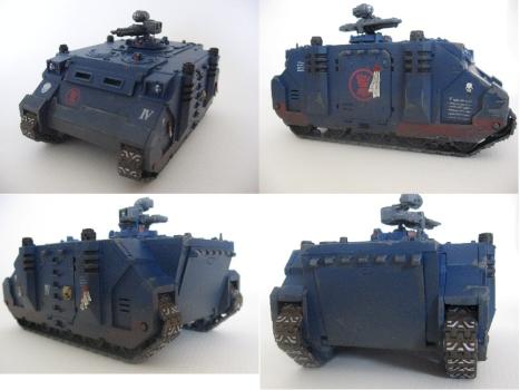 Crimson Fist Razorback by Steammotion