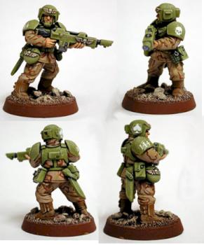 Cadian Infantry by RaynOtisick