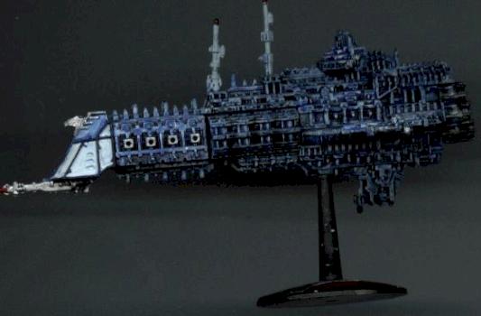 Battlefleet Gothic Cruiser by toolbox