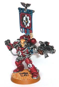 Crimson Fist Tactical Techmarine Sergeant by Mooz from FeuWeu