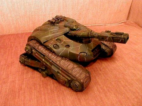 Space Marine Tank (Conversion) by moonwhim