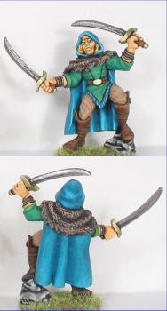 Elbreth Eveningstar Half Elf Thief (Sculpt by Jim Johnson) by Ovus The Peon