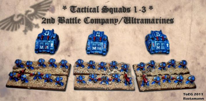 Epic Ultramarines Tactical Detachment by rastamann