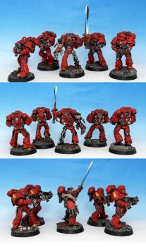 Blood Angels Combat Squad 1 by Wickedcarrot