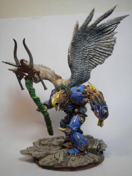 Thousand Sons Daemon Prince by Caherwain